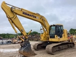 Used Excavator,Used Excavator in yard,Used Komatsu Excavator,Used Komatsu Excavator in yard
